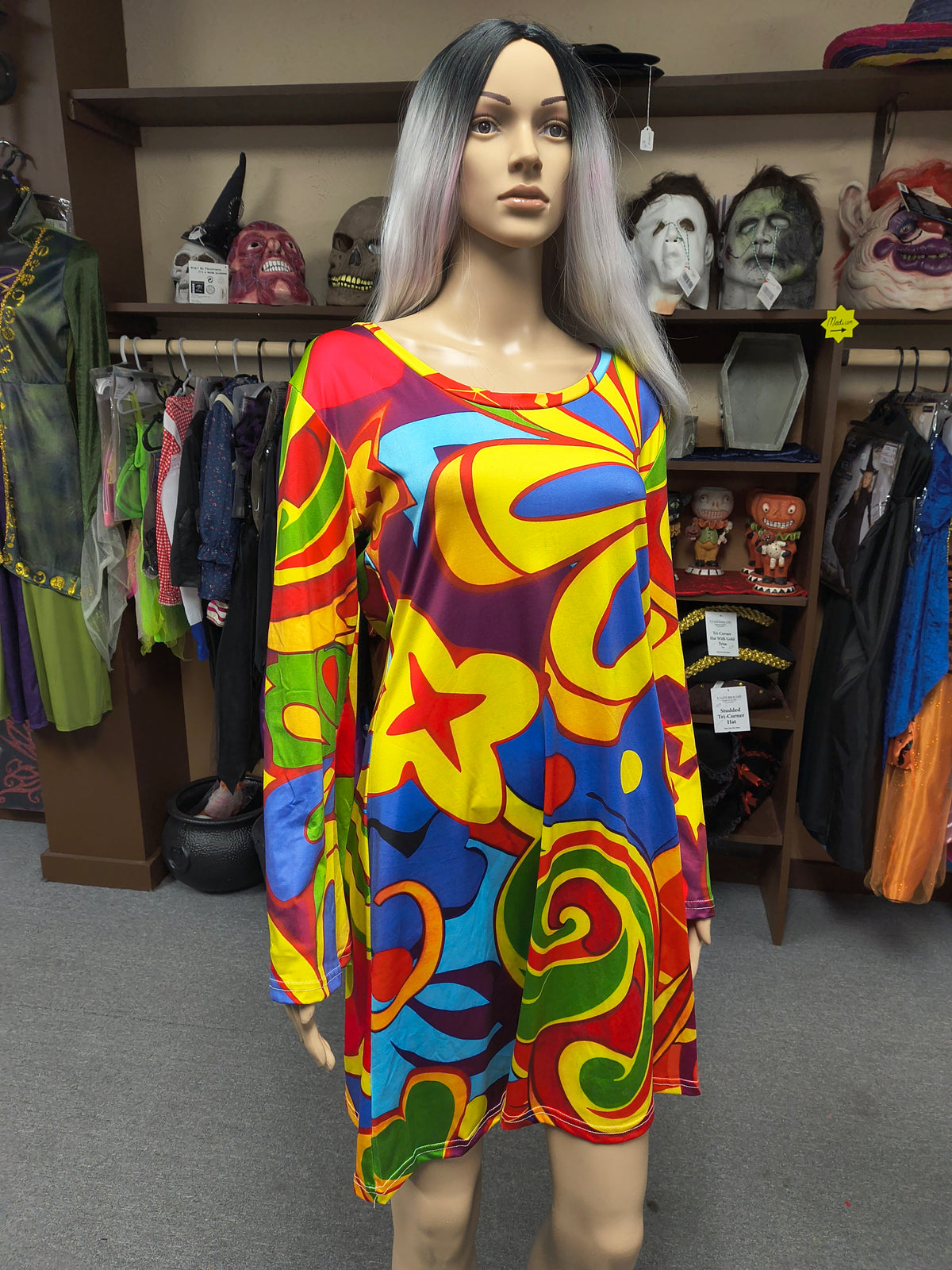 60's Psychedelic Dress