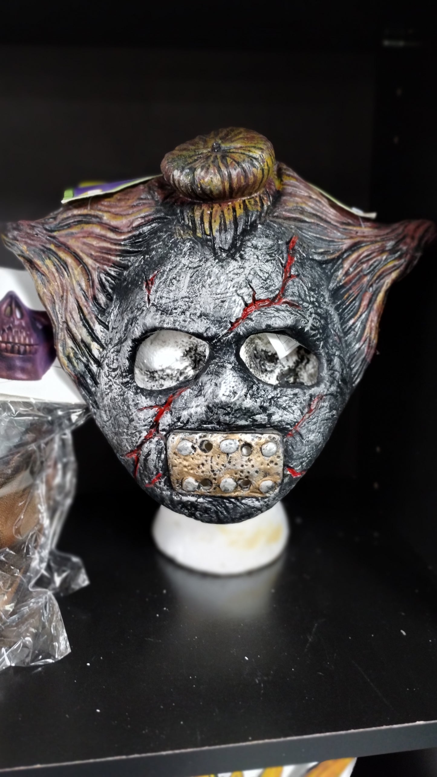 Chuckles Latex Half Mask