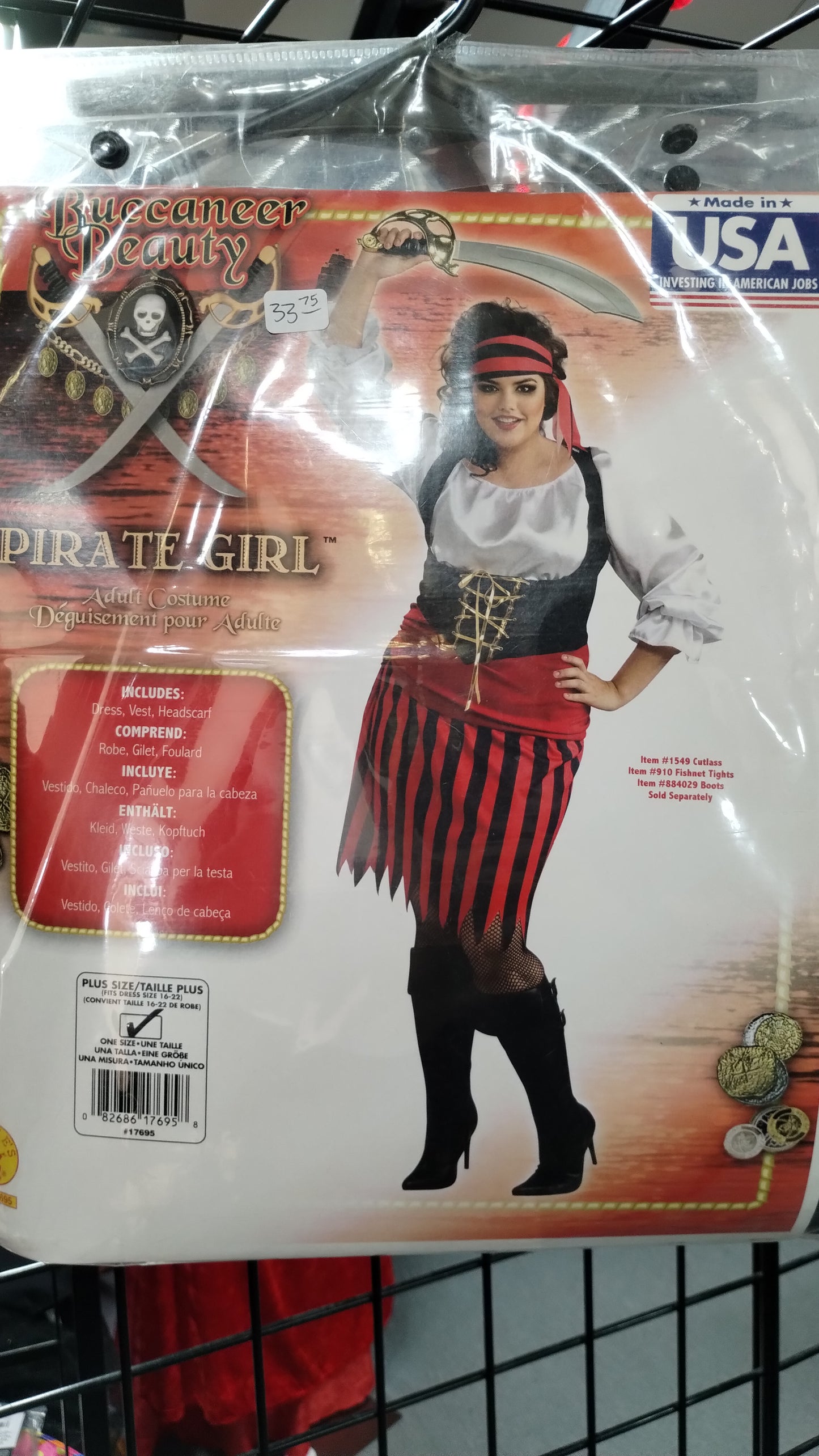 Pirate Girl - Plus Size