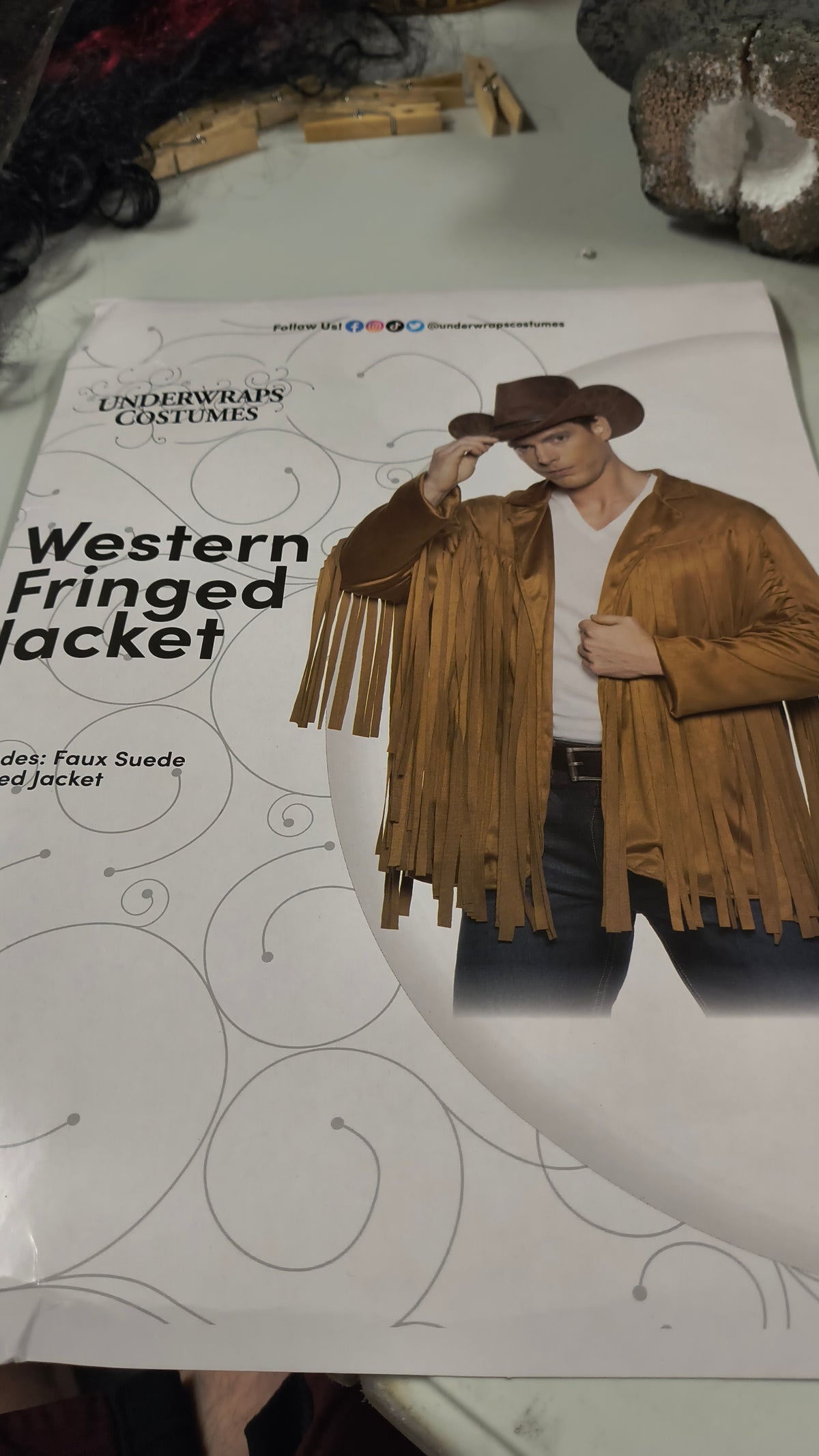 Western Fringe Jacket - Men's