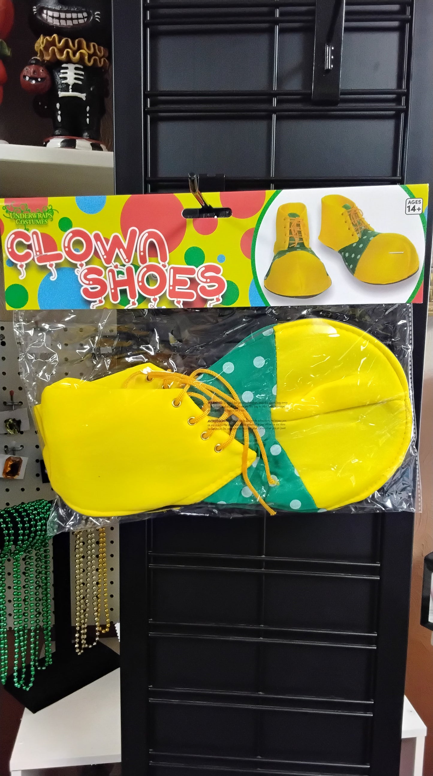 Clown Shoes - Yellow and Green