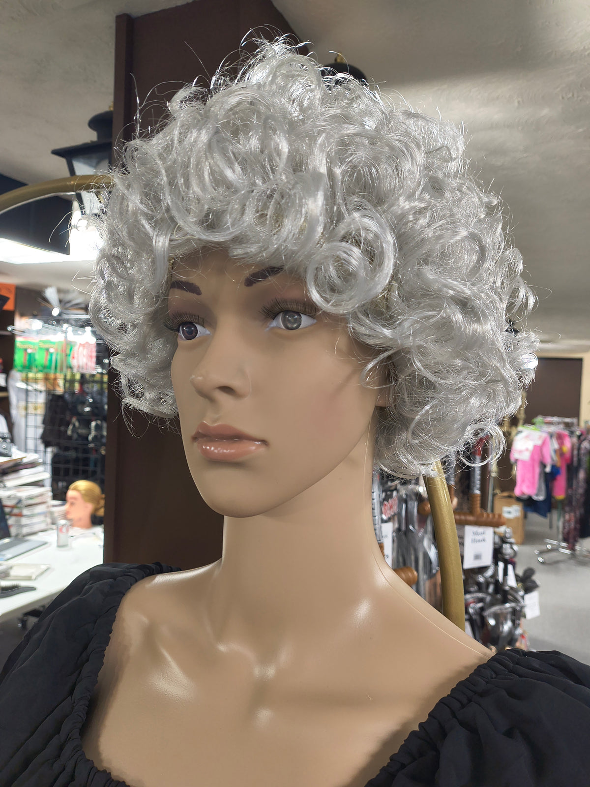 Old Lady Curls - Gray