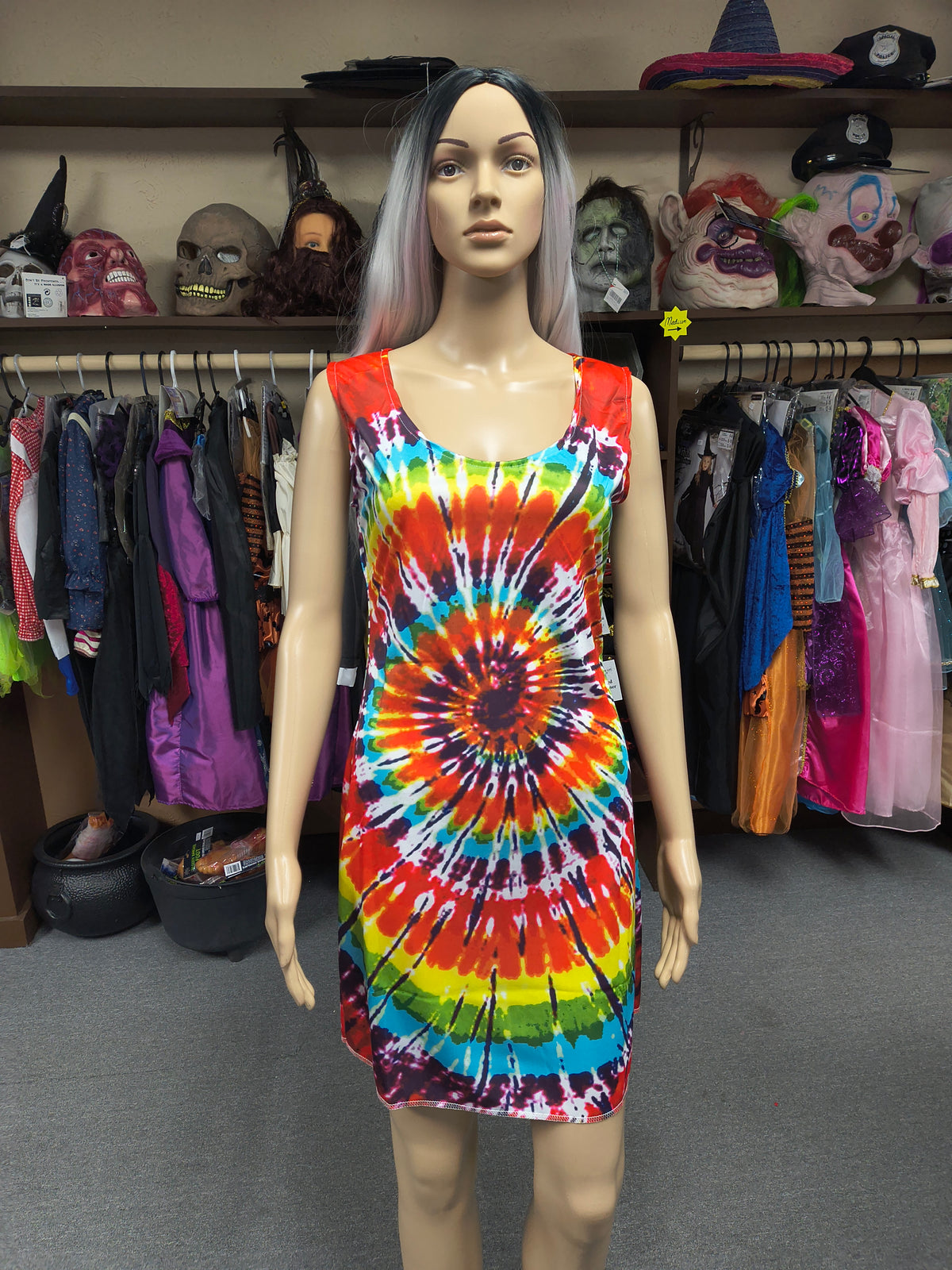 Tie Dye Mini Dress