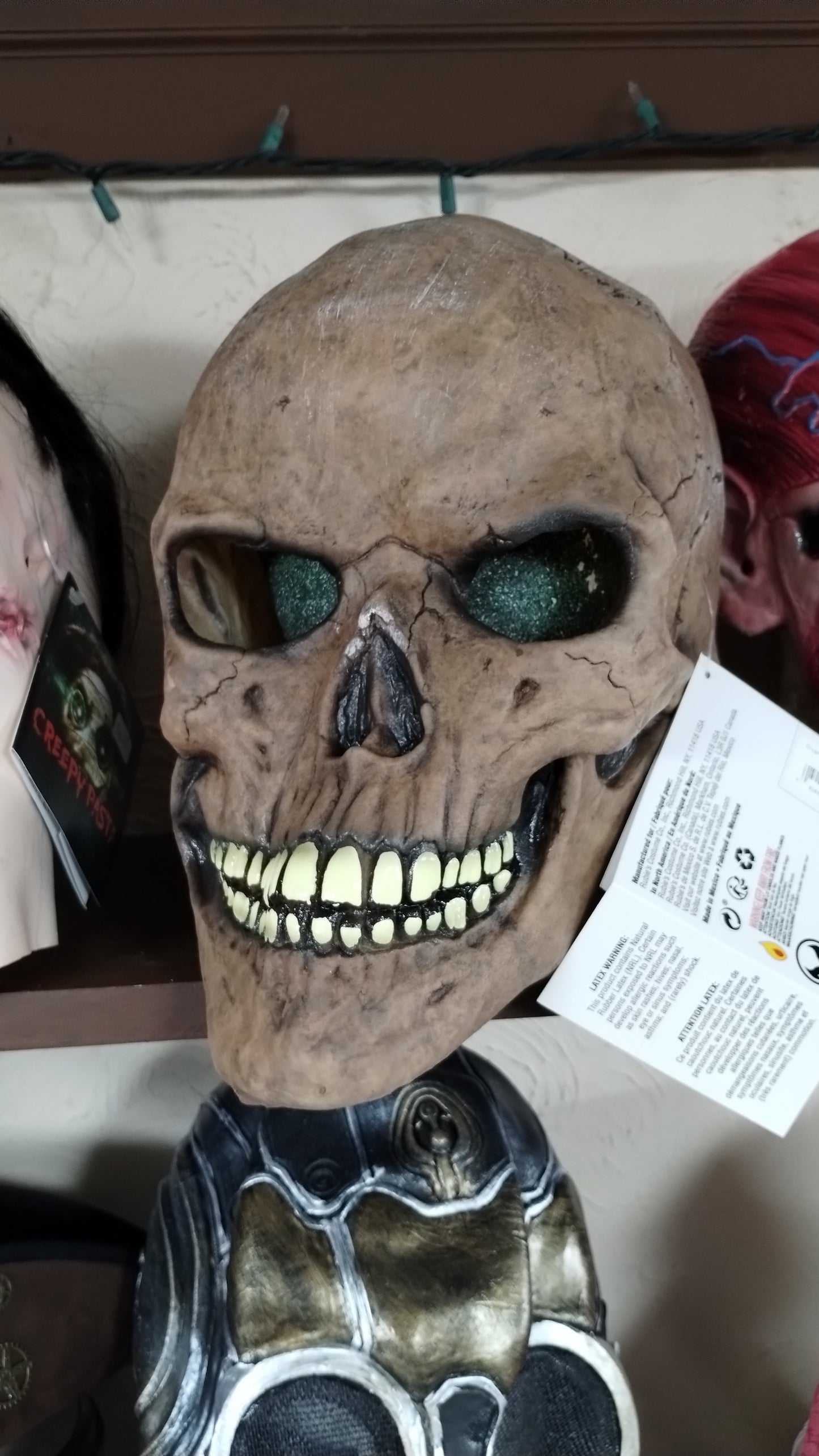 Crypt Skull Latex Mask