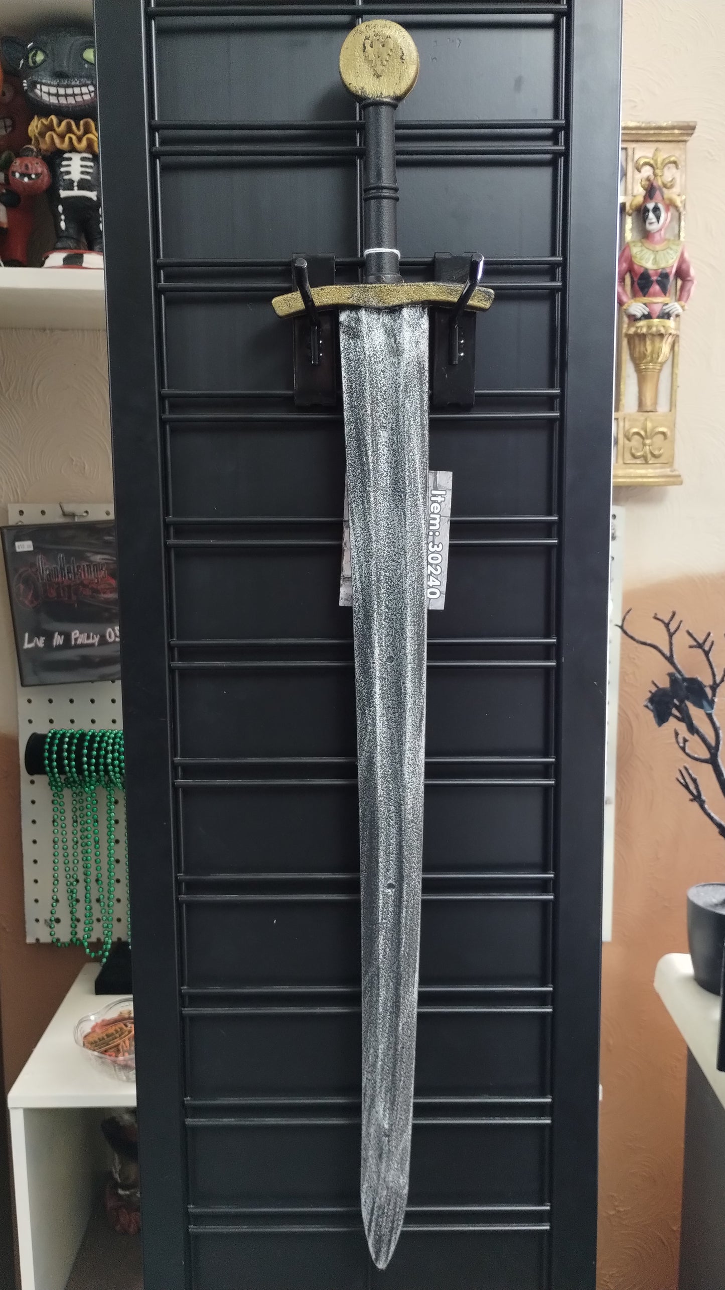Stamped Silver Sword