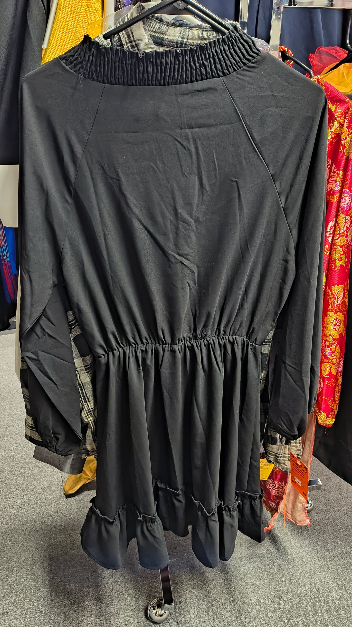 Black Gothic Minidress - S