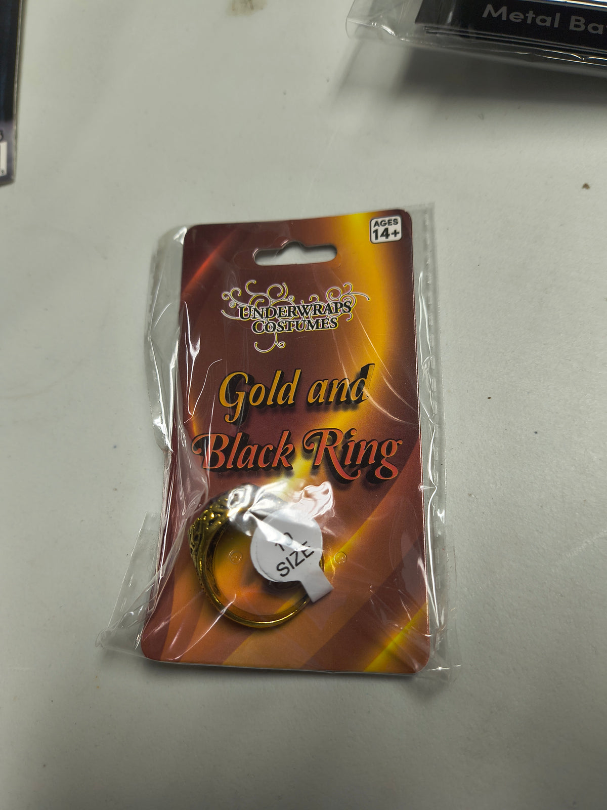 Gold and Black Ring