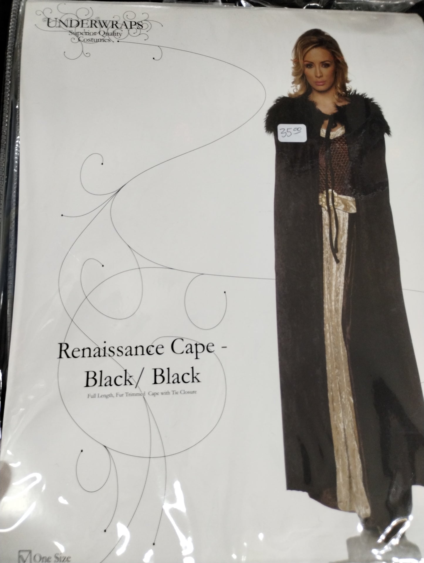 Renaissance Cape - Black