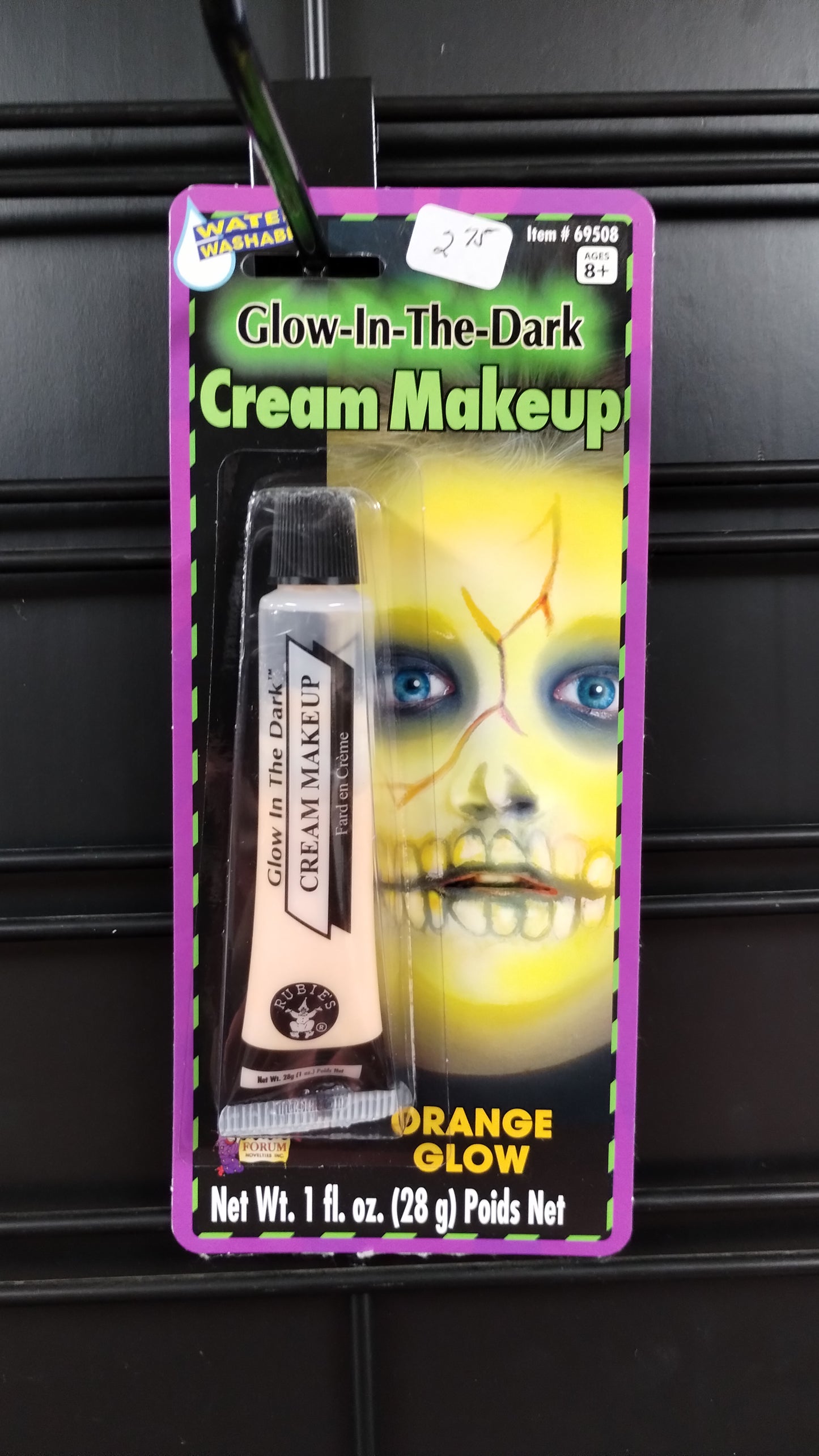 Orange Glow In The Dark Cream