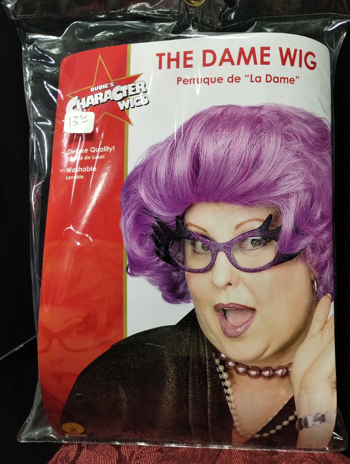Purple Dame Wig