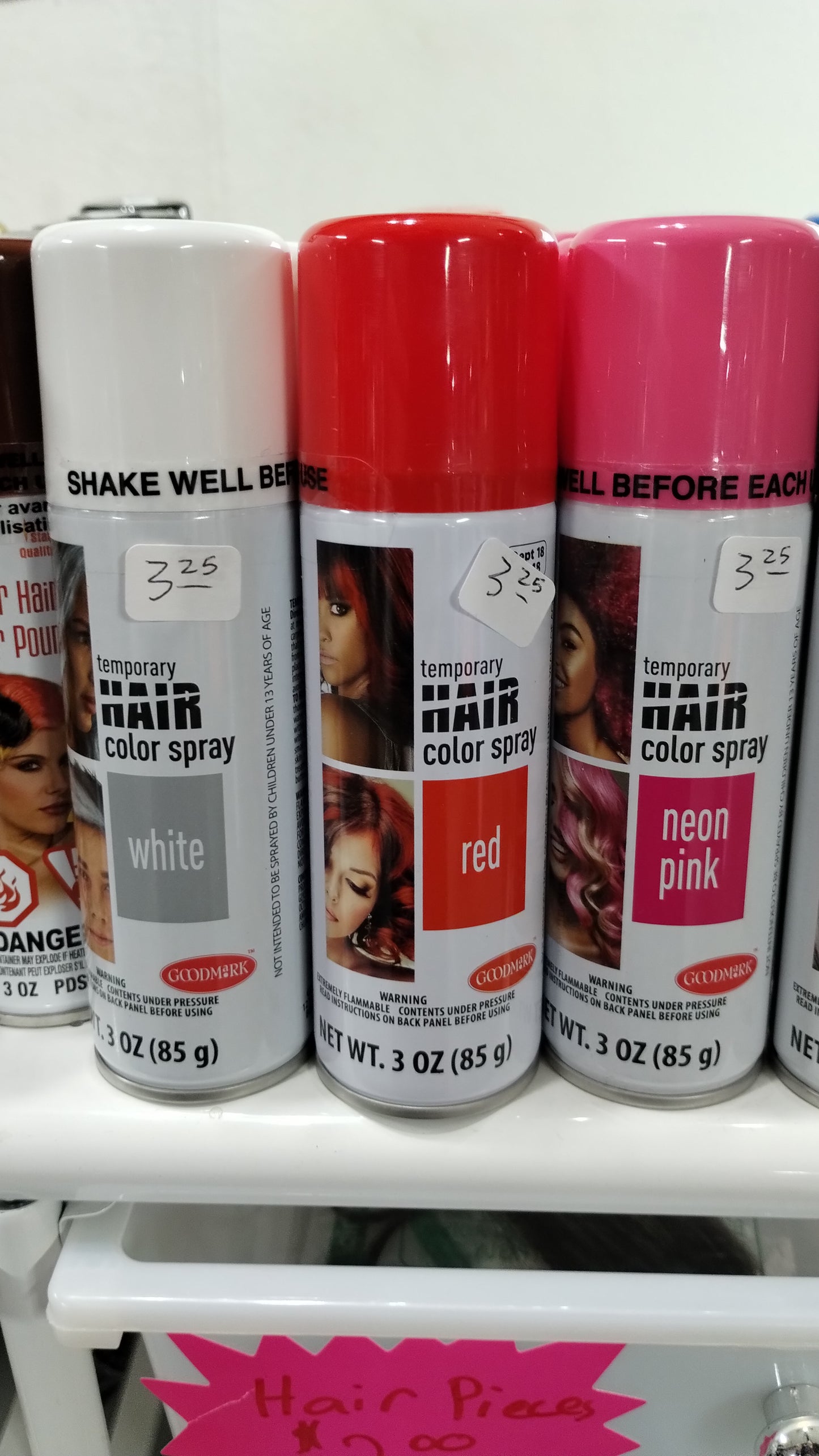 Red Hairspray