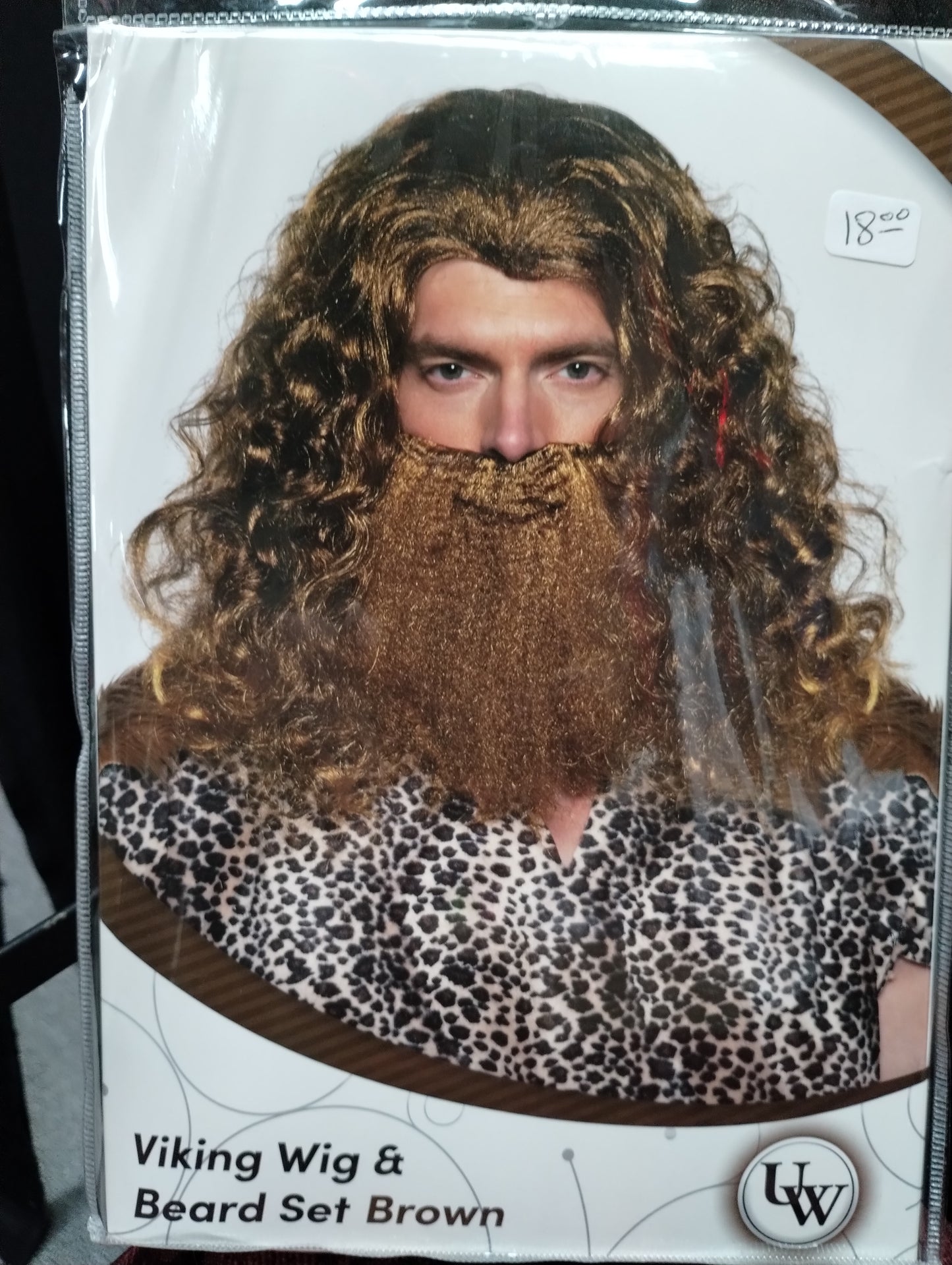 Viking Wig and Beard - Light Brown