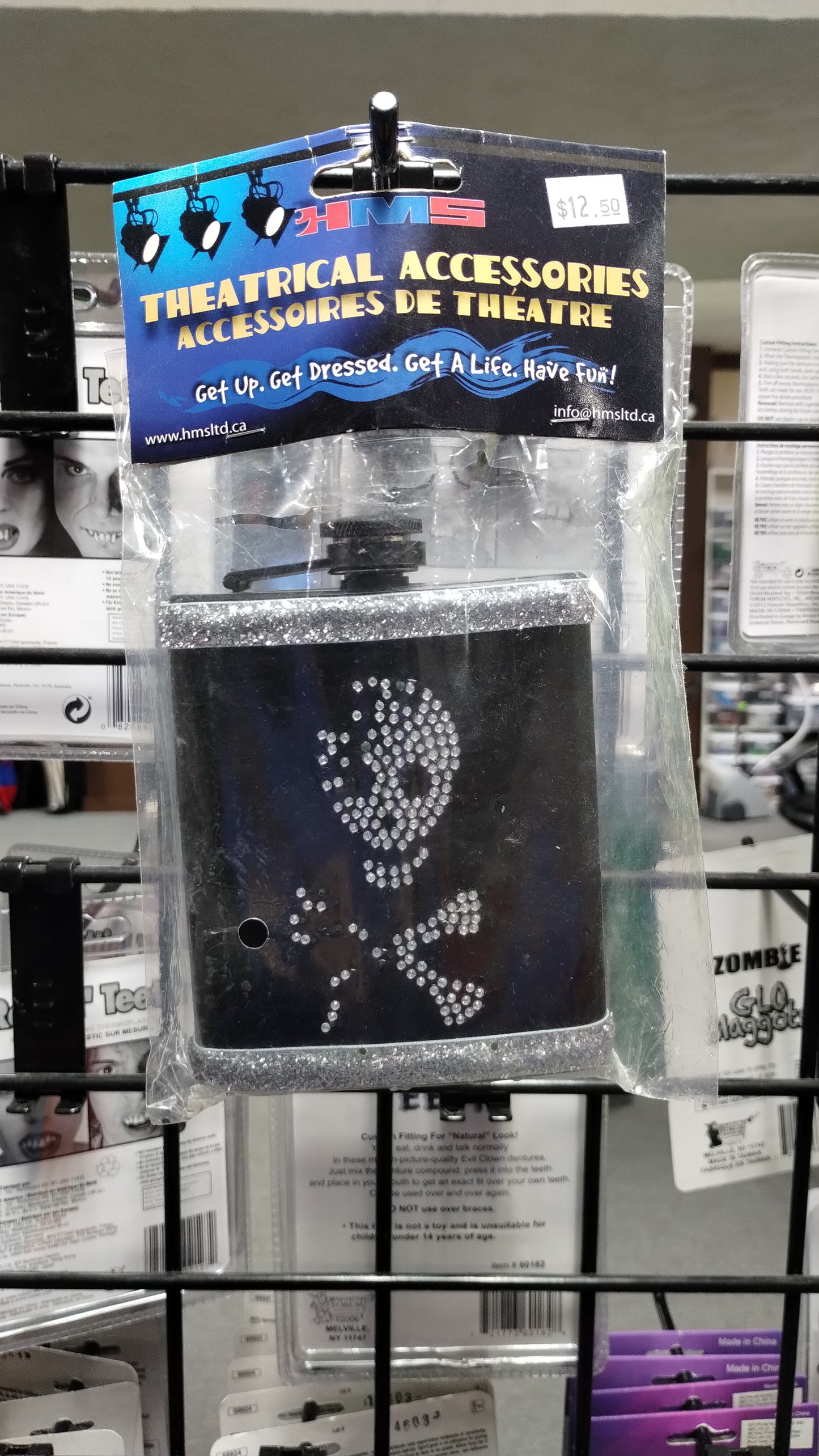 Metal Pirate Flask