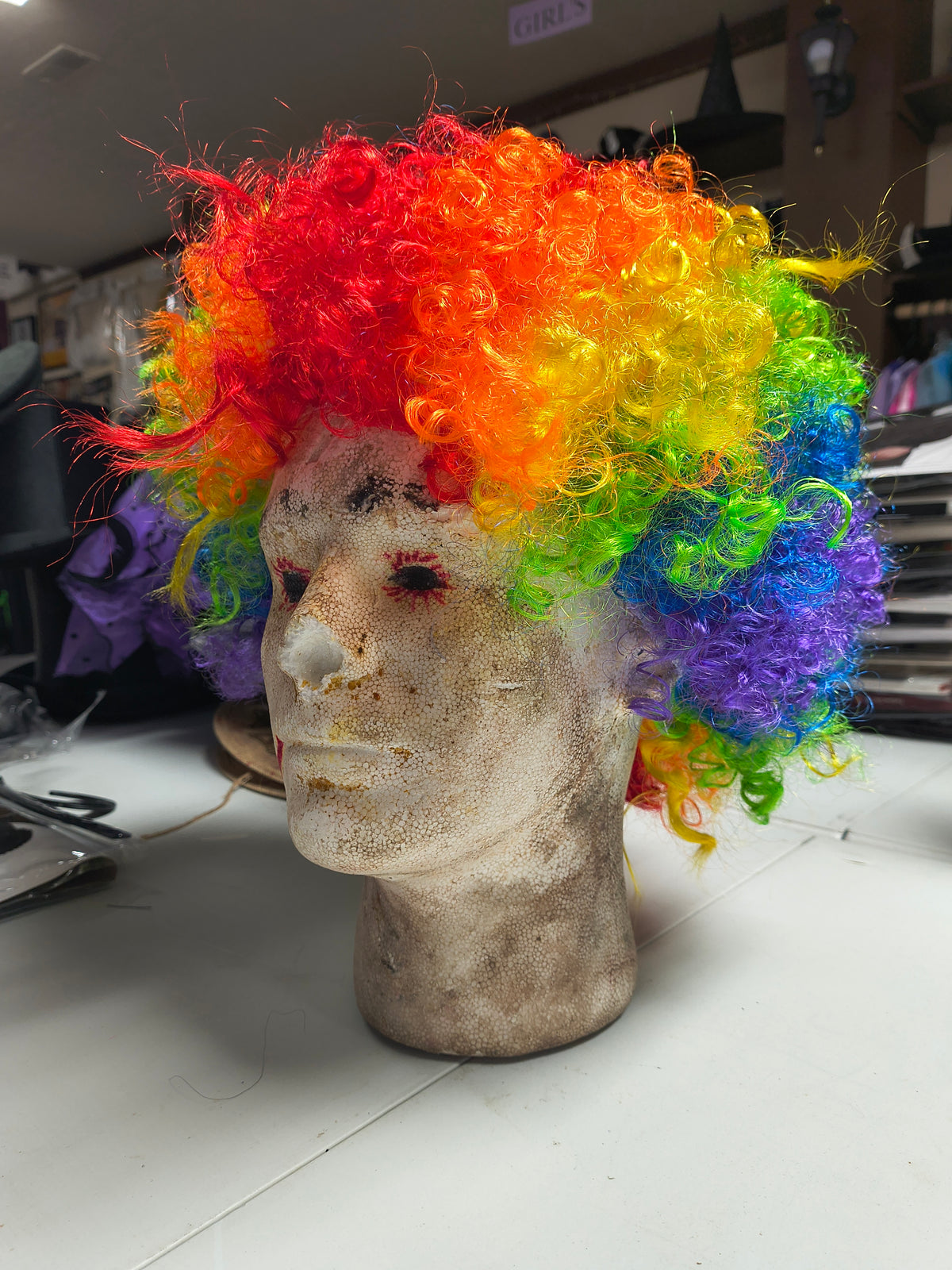 Rainbow Afro Wig