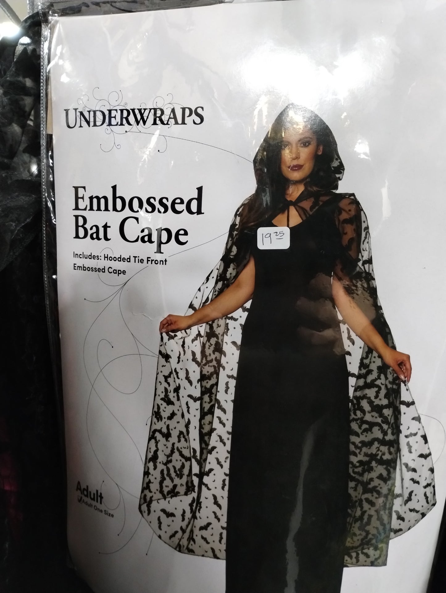 Embossed Bat Cape