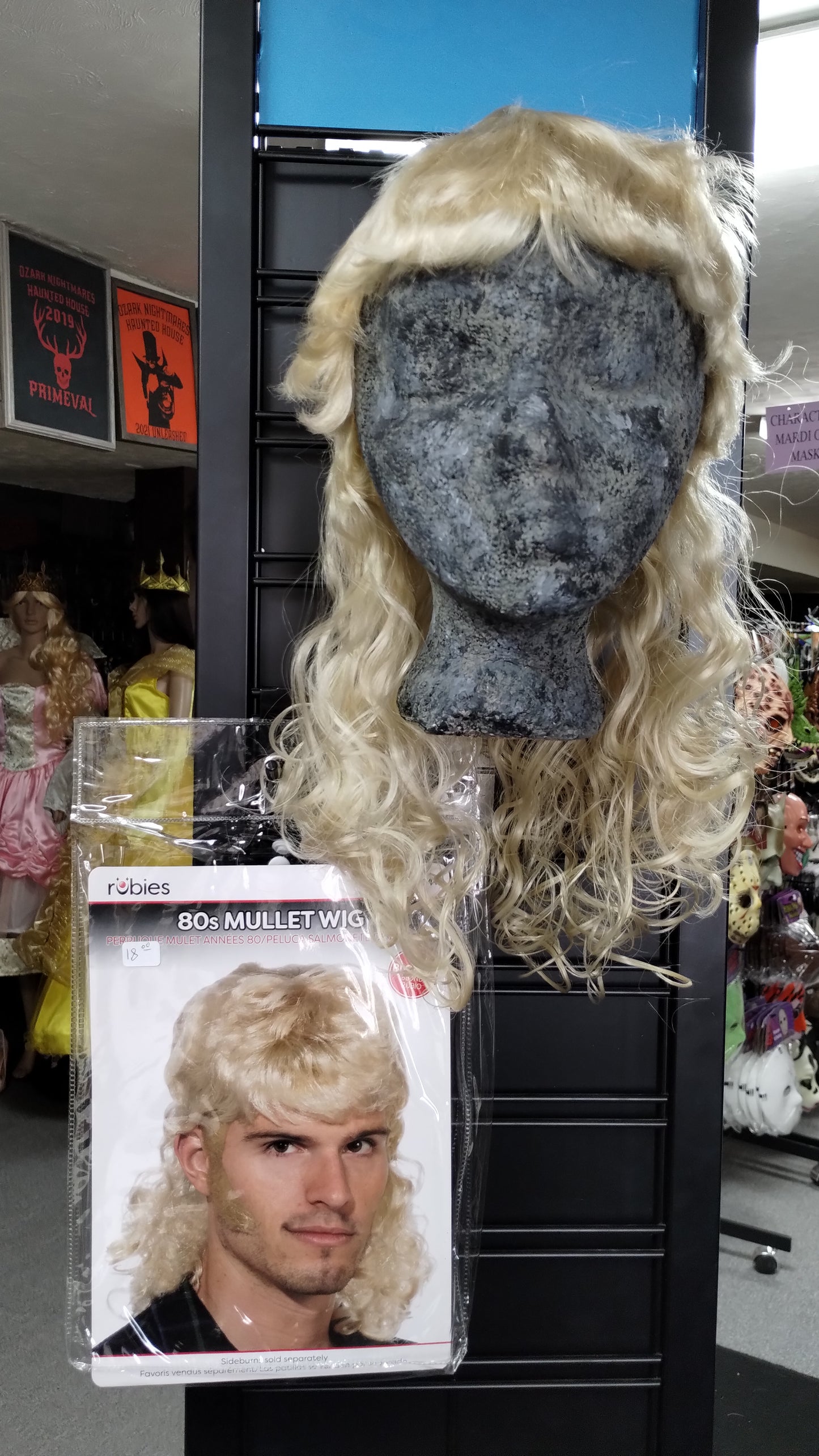 Mullet Wig - Blonde