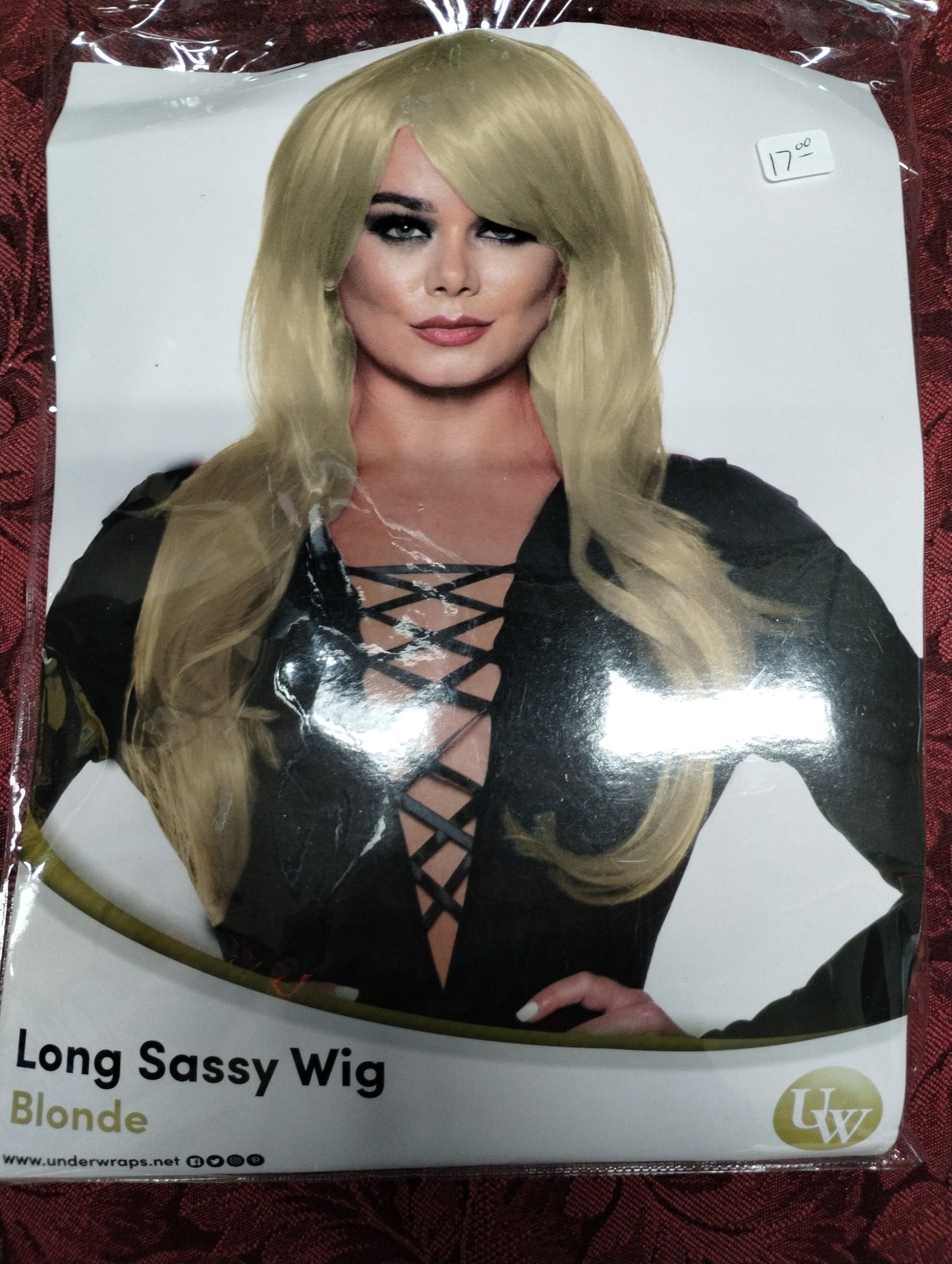 Long Sassy Blonde Wig