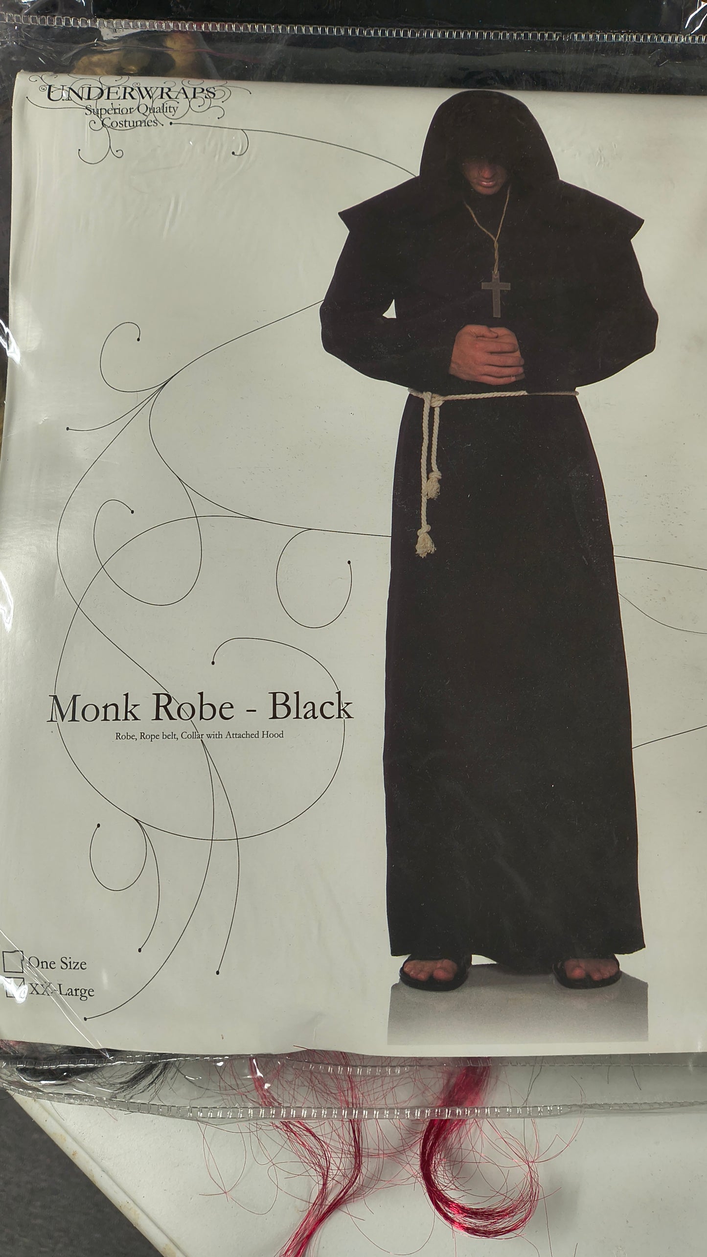 Monk Robe - Black