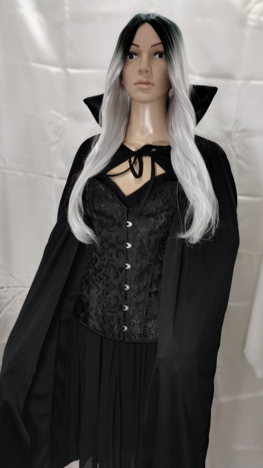 38" Cape - Black