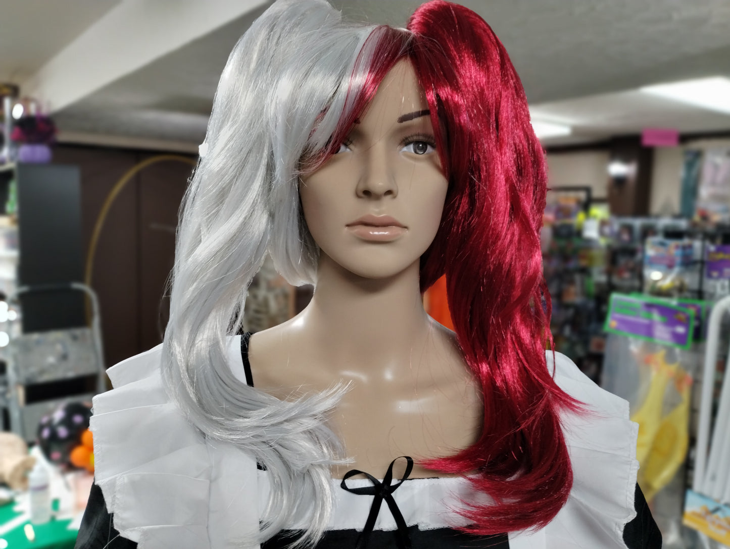 Anime Cosplay Wig w/Clip in Ponytails