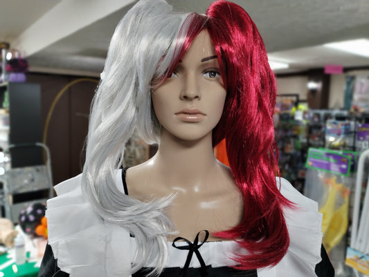 Anime Cosplay Wig w/Clip in Ponytails