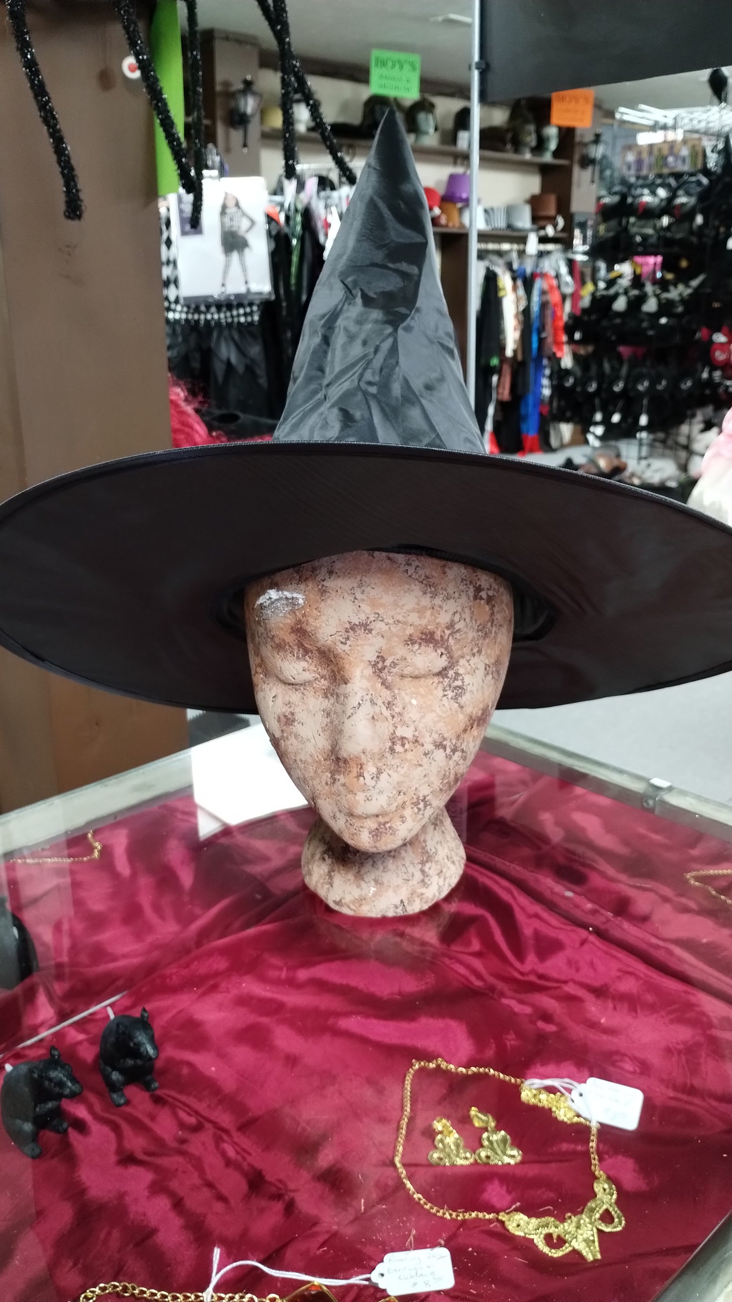 Satin Witch Hat