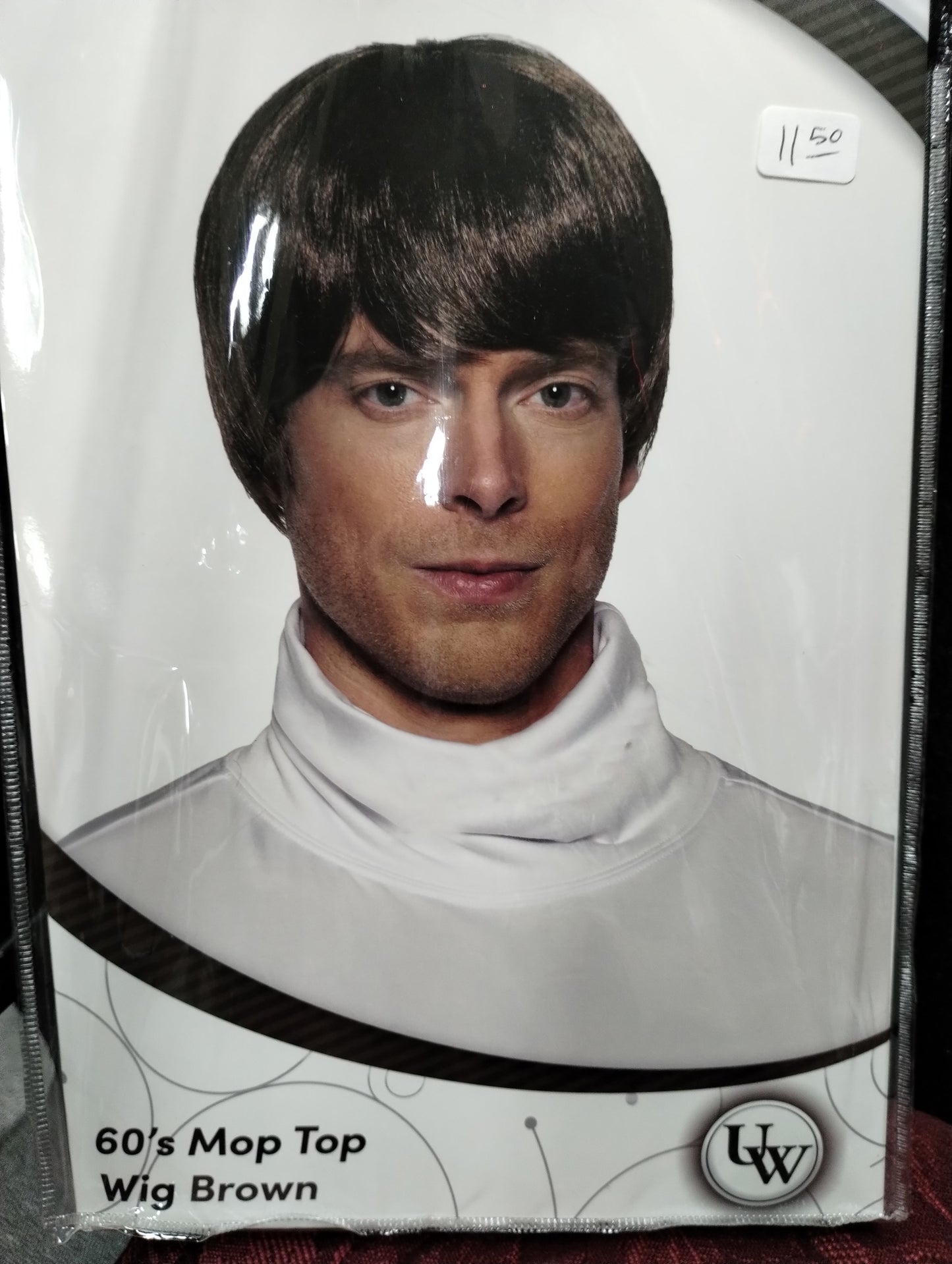 60's Mop Top Wig - Brown