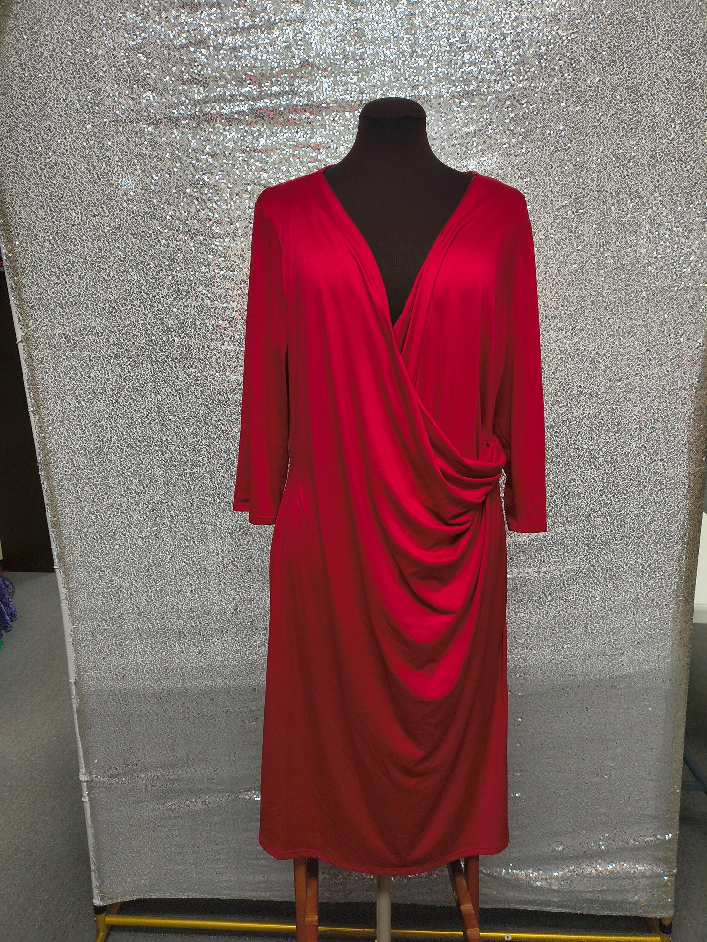 Long Red Dress