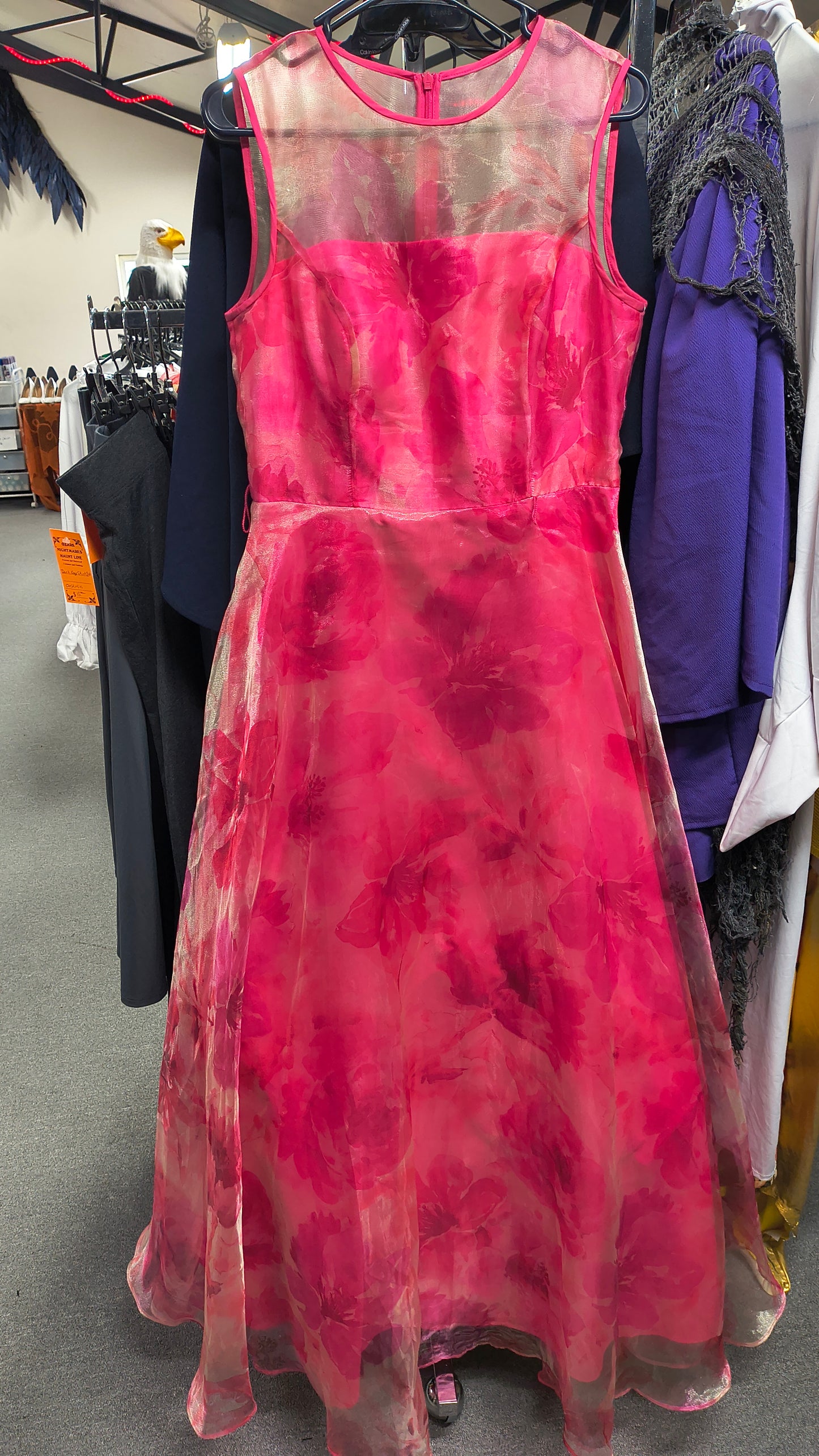 Pink Floral Dress - 10