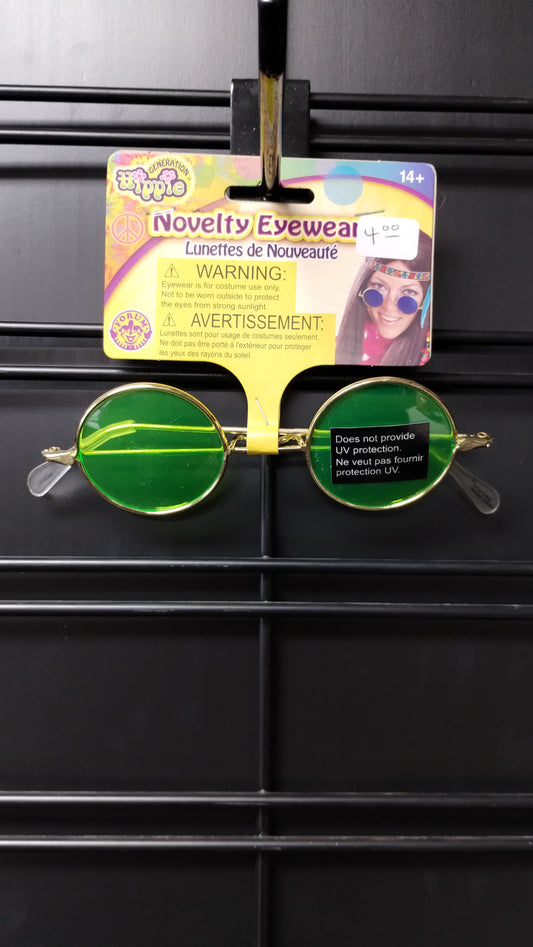 Green Round Glasses