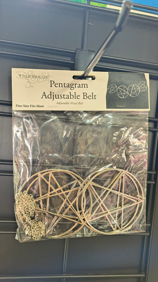 Pentagram Adjustable Belt