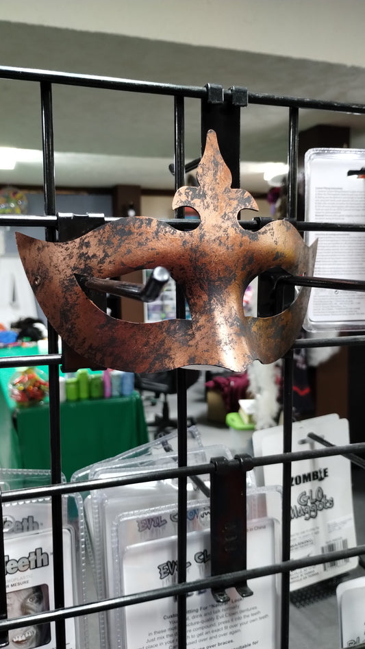 Bronze Metallic Masquerade Mask