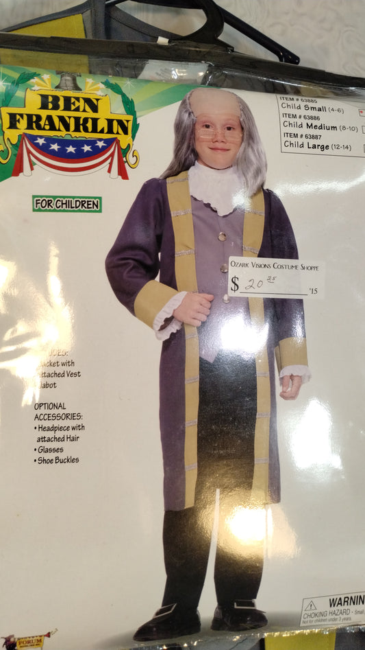 Ben Franklin (Historical Costume) - S