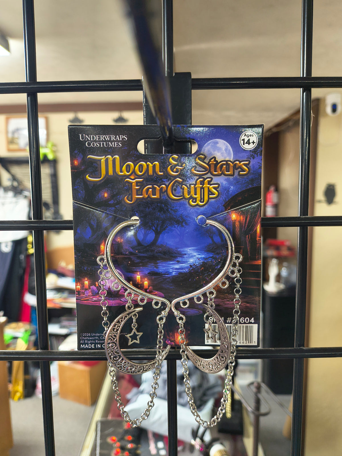 Moon and Stars Ear Cuffs