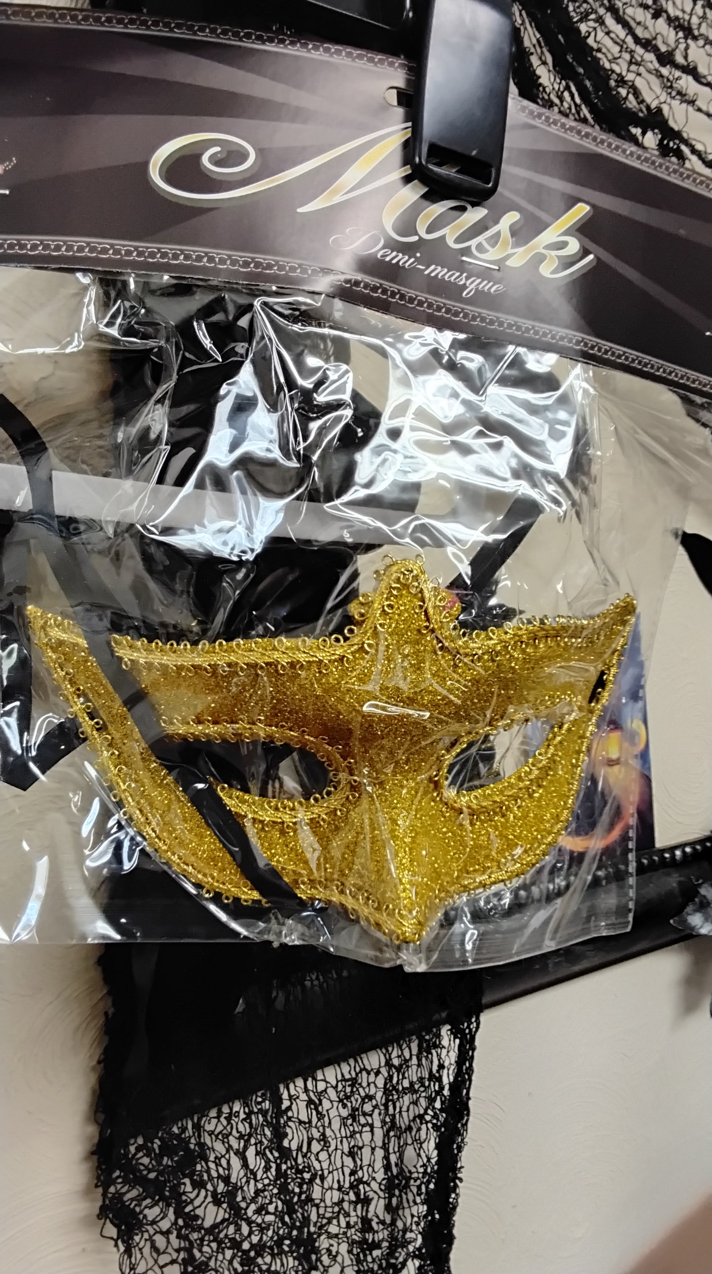 Glitter Masquerade Mask