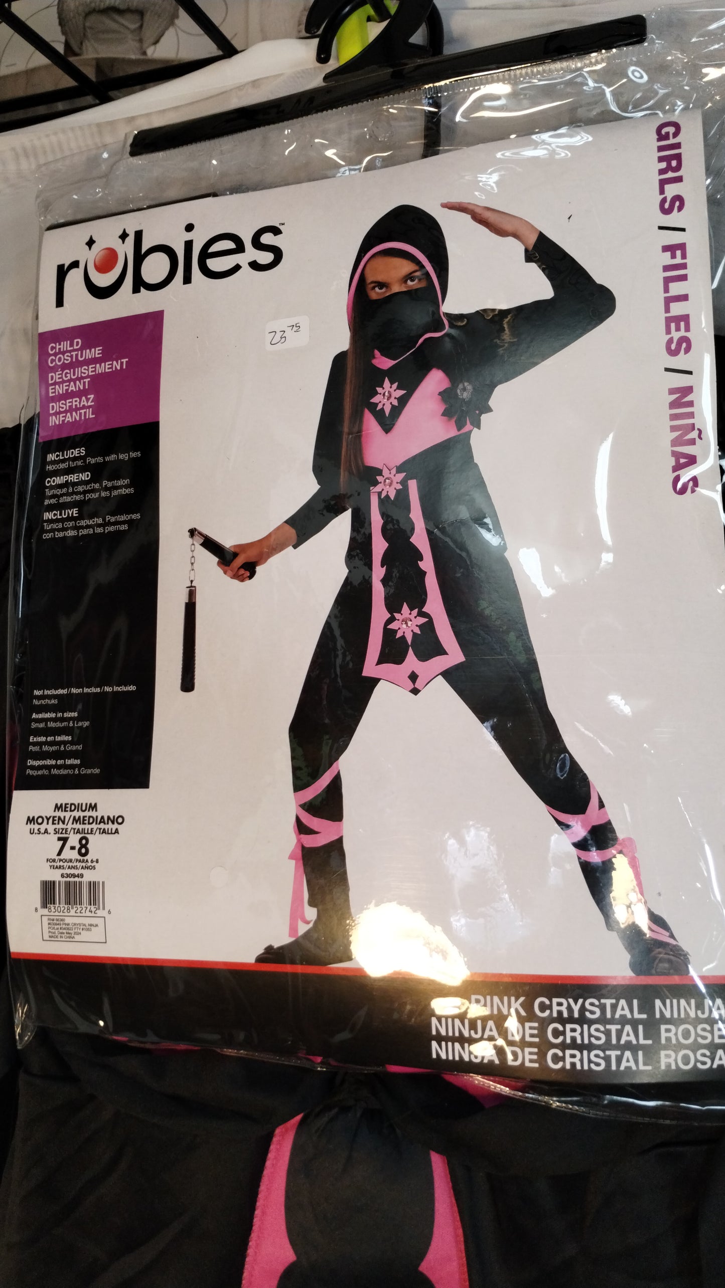 Pink Crystal Ninja - M