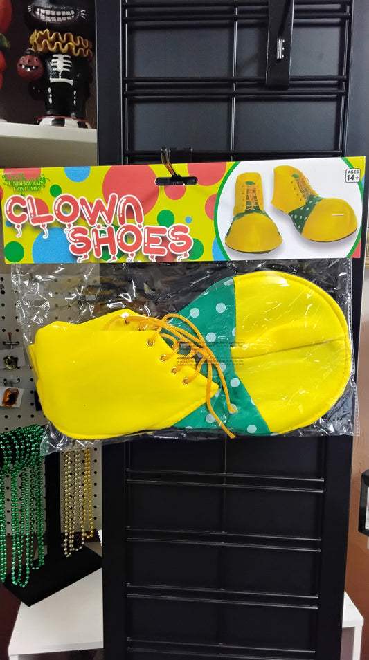 Clown Shoes - Yellow and Green