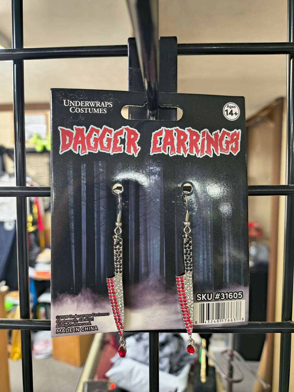 Dagger Earrings