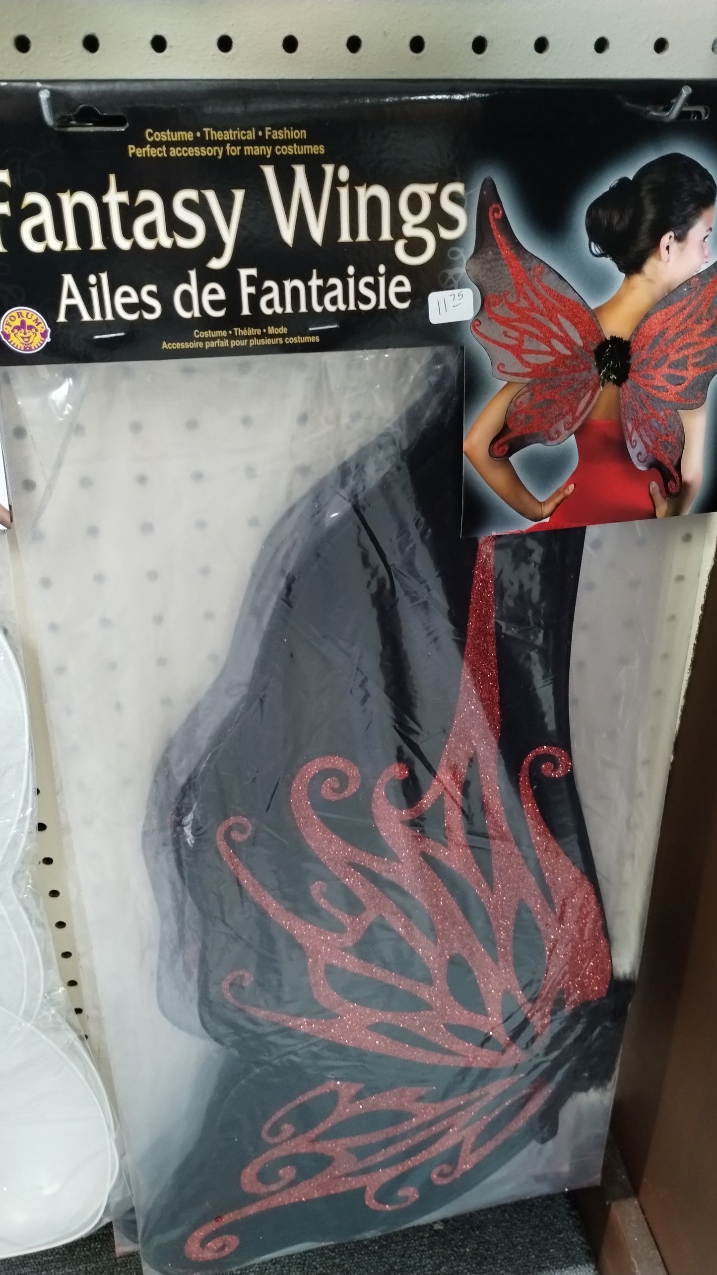 Fantasy Wings Black/Red