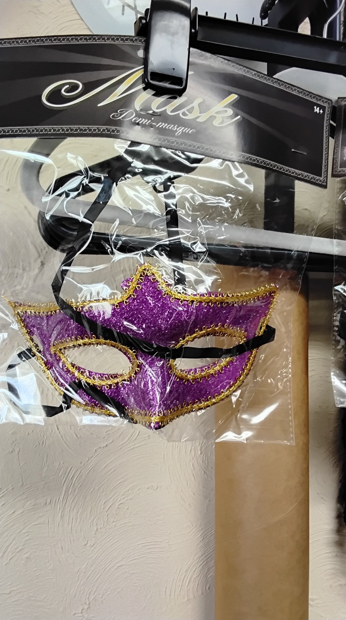 Glitter Masquerade Mask