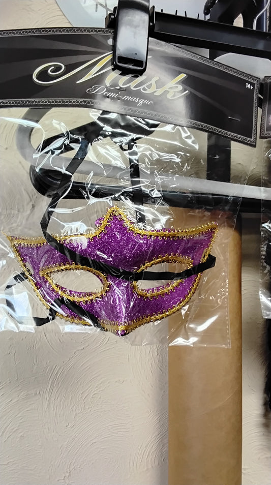 Glitter Masquerade Mask