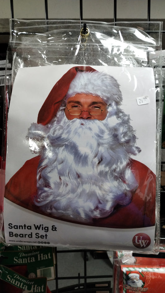 Santa Wig and Beard Set