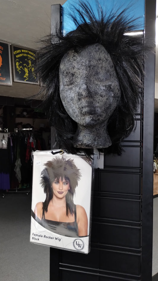 Rocker Wig - Black (Women's)