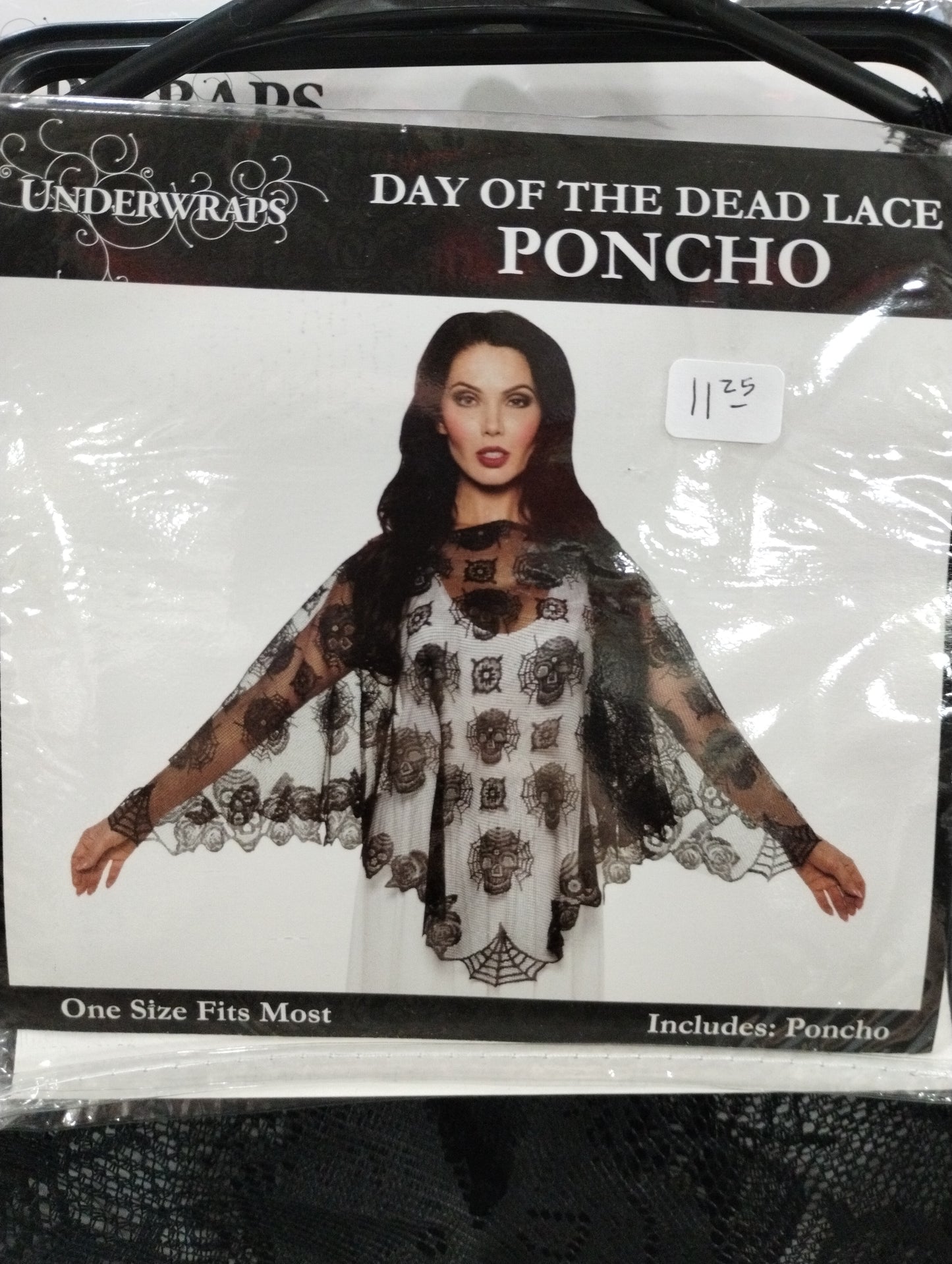 Day of the Dead Lace Poncho