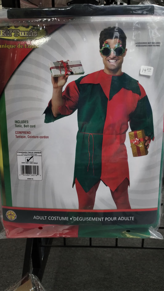 Green/Red Elf Tunic (One Size)