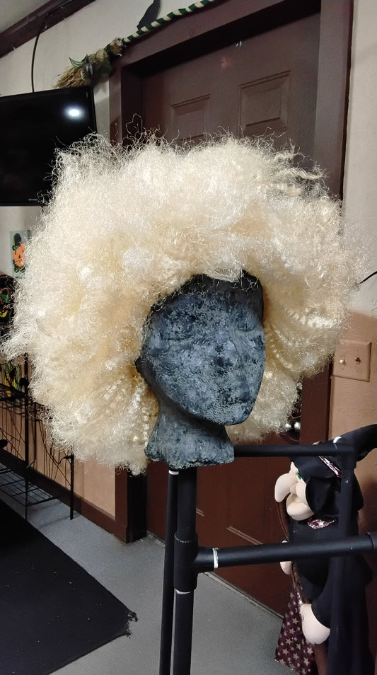 Jumbo Afro Wig Blonde