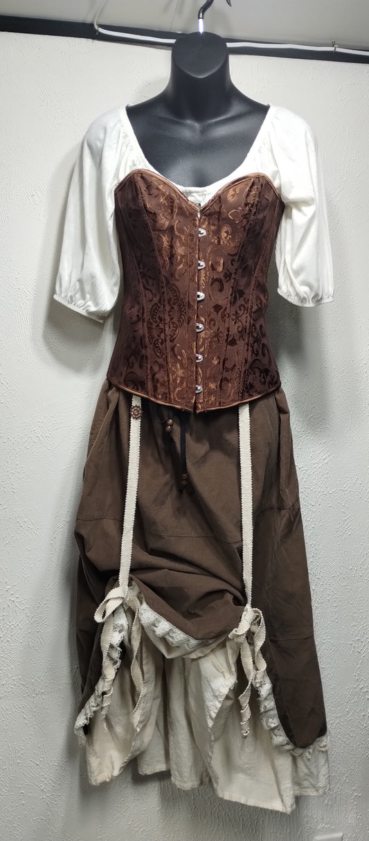 Brown Corset