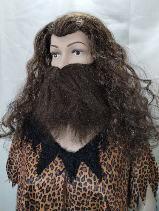 Viking Wig and Beard - Light Brown