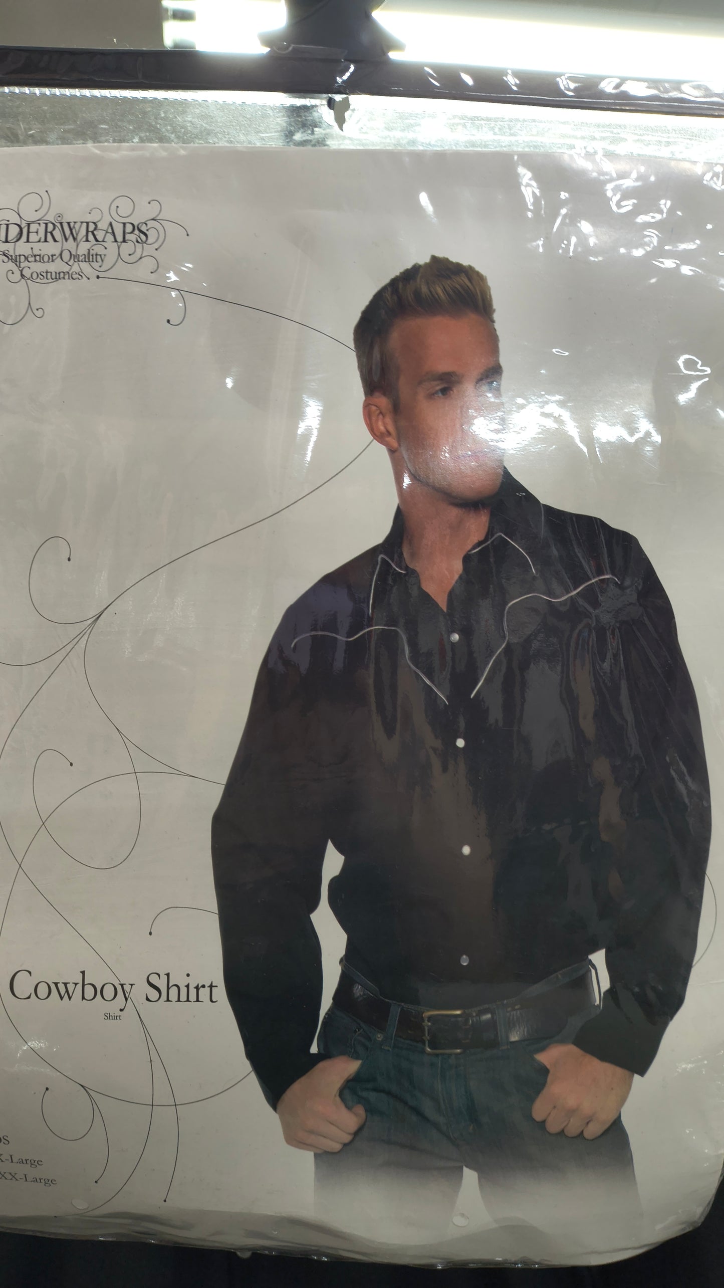 Cowboy Shirt - Black (XXL)