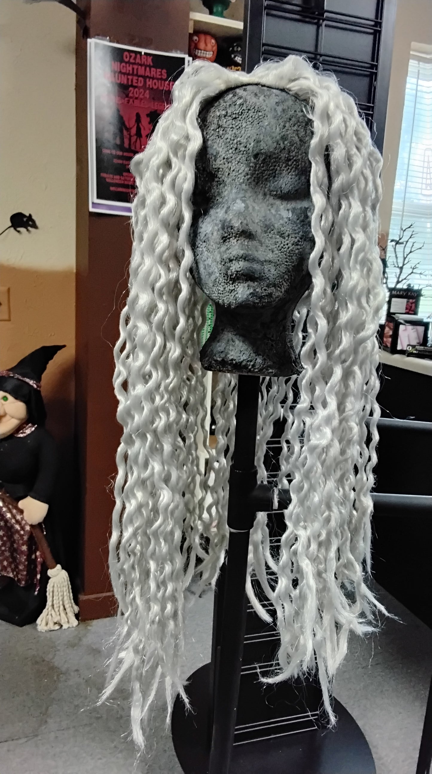 Dreads Wig Grey